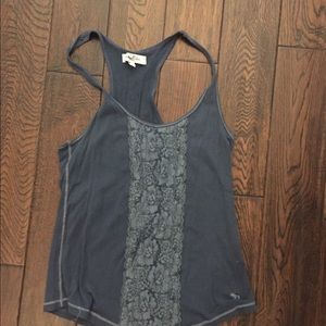 Abercrombie and Fitch blue tank top